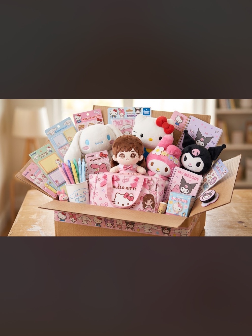 4 LEFT !! ! HUGEEE Large USPS box full of Kawaii Goodies 🎀🎀